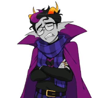 Стикер Eridan Ampora [@pivAnSti] - 10