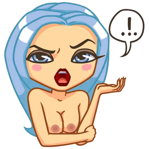 Стикер Erotic Marie by @R_o_o_m - 7