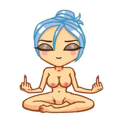 Стикер Erotic Marie by @R_o_o_m - 2