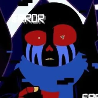 Стикер Error Sans - 8