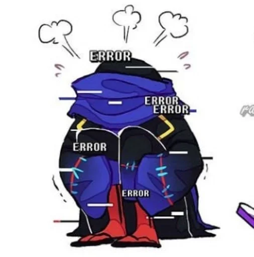 Sticker ᴇʀʀᴏʀ sᴀɴs ʙʏ : @stickers_undertale - 6