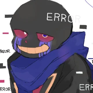 Стикер Глючный гаптофоб - 3