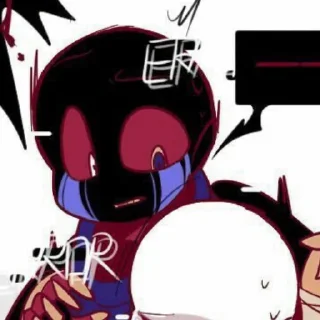 Стикер Глючный гаптофоб - 8