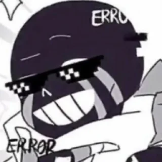 Стикер Глючный гаптофоб - 7