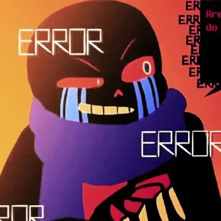 Стикер Глючный гаптофоб - 2