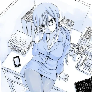 Стикер Erza 3 - 8