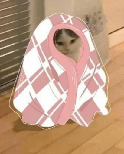 розовый нагрудник образный