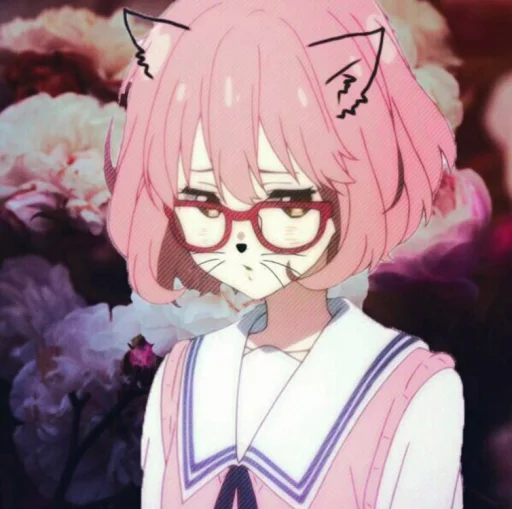 аниме мультфильм человеческое лицо