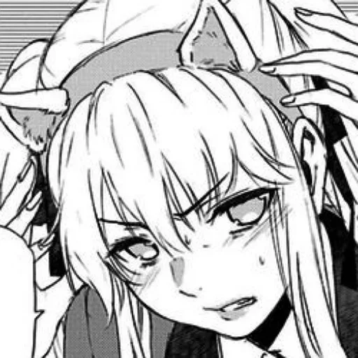 аниме эскиз иллюстрация