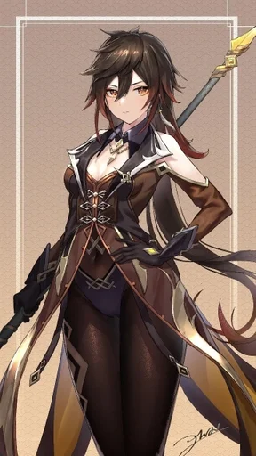 аниме мультфильм cg иллюстрация