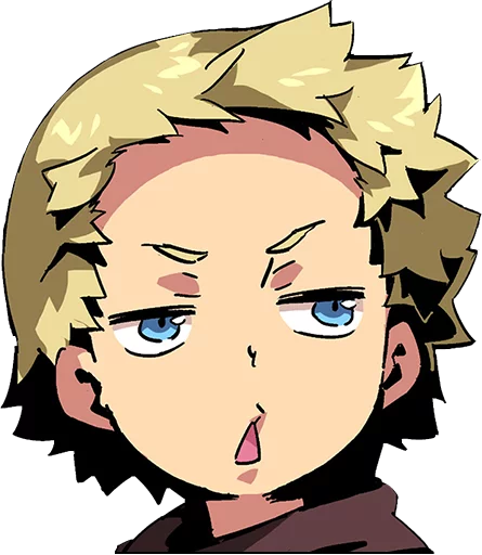 anime illustration human face