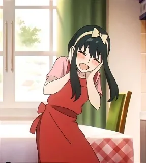 Sticker Йор форджер @anime_stickerr - 8