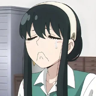 Sticker Йор форджер @anime_stickerr - 3