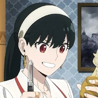 Sticker Йор форджер @anime_stickerr - 2