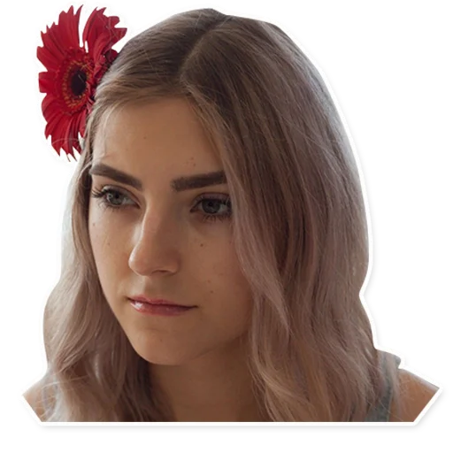 человеческое лицо губная помада роза