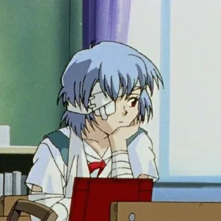 Стикер Евангелион by @stikeru7777 - 8