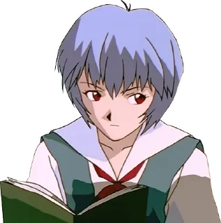 Стикер Evangelion @StickersDVM2 - 9