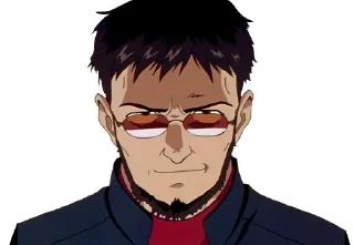 Стикер Evangelion @StickersDVM2 - 6