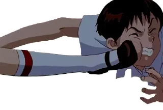 Стикер Evangelion @StickersDVM2 - 5