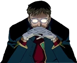 Стикер Evangelion @StickersDVM2 - 2