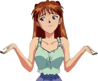 Стикер Evangelion @StickersDVM2 - 7