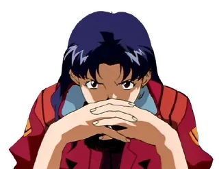 Стикер Evangelion @StickersDVM2 - 1