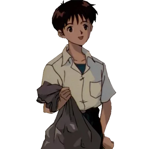 anime cartoon human face