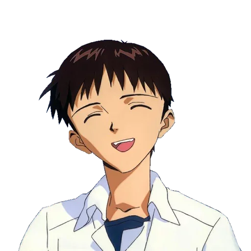 anime cartoon human face