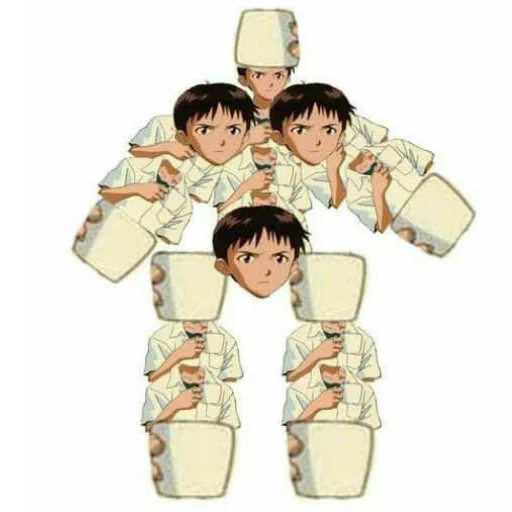 human face boy cartoon