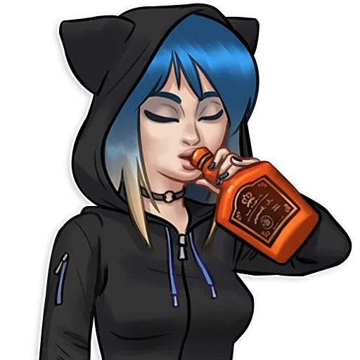 human face anime animated cartoon