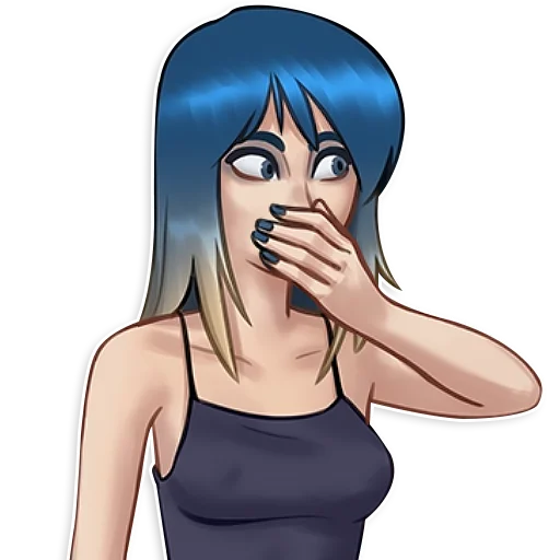 woman illustration animation