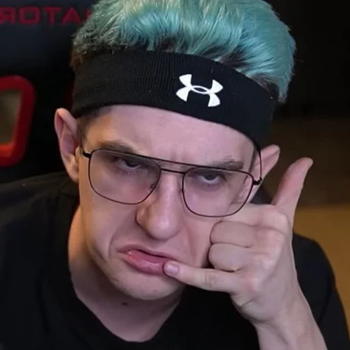 person human face hat