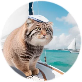 Стикер Everyday Manul @animalplantspb - 5