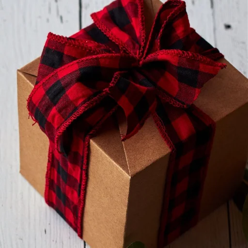 ribbon present craft