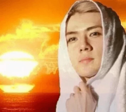 human face person sky