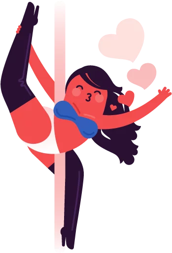 Sticker Exotic Pole Star - 8