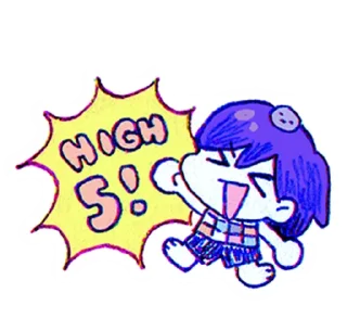 Стикер omori - 0