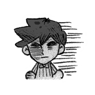 Стикер omori - 6