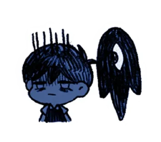 Стикер omori - 1