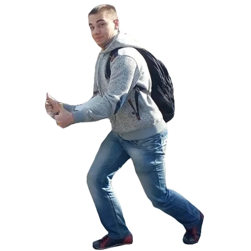 clothing person footwear