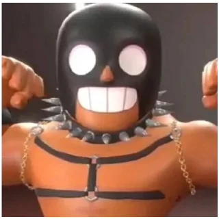 cartoon fictional character mask