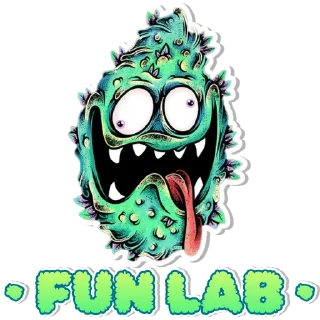 Sticker FunLab have fun - 1