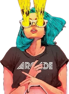 Sticker Опасная - 6