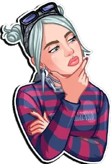 Sticker Опасная - 9