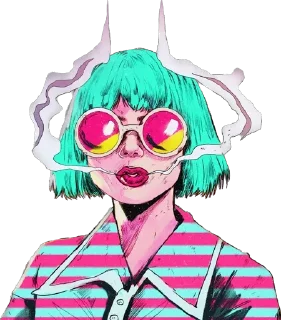 Sticker Опасная - 2