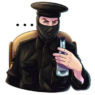 Sticker ФСБшники (Полковник) - 6