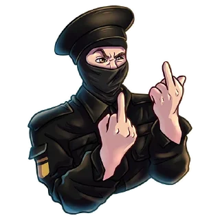 Sticker ФСБшники (Полковник) - 4