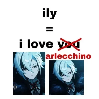 Стикер Больше стикеров 👉🏻 @genshinstickers1 - 8