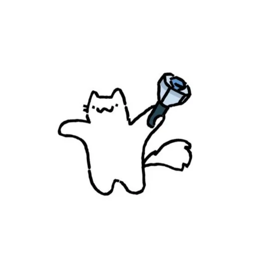 Sticker FUNNY_CAT5 - 1