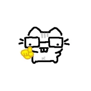 Sticker {<<FUNNY CAT 2>>} - 4